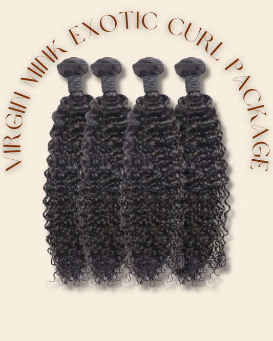 Virgin Mink Exotic Curl Package